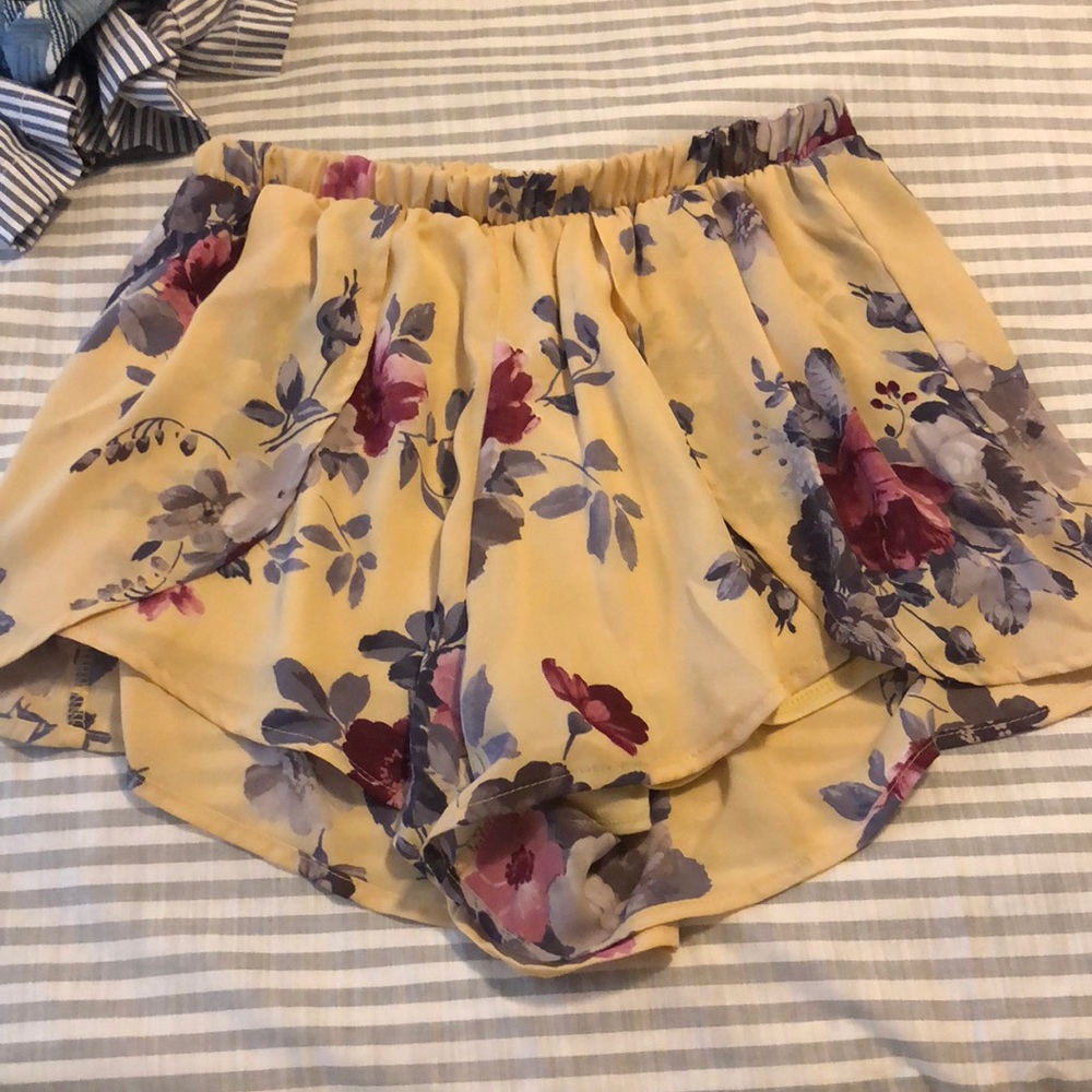 Floral shorts
